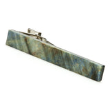 Blue Maple Wooden Tie Clip | One-of-a-kind Tie Clip