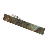 Blue Maple Wooden Tie Clip | One-of-a-kind Tie Clip