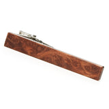 redwood burl tie clip