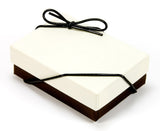 Cream & Brown Gift Box
