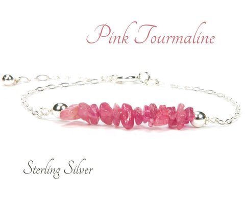 Pink Tourmaline 5 Carat Tennis Bracelet | Braverman Jewelry
