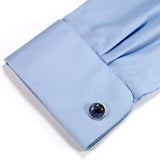 Blue Sodalite Sterling Silver Cufflinks Shirt Sleeve